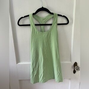 Lululemon Light green tank top size 4